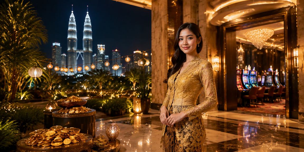 Suasana kasino hiburan bergaya kebaya Kuala Lumpur — strategi permainan meja